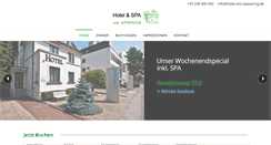 Desktop Screenshot of hotel-am-oppspring.de